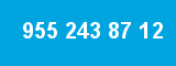 955 243 87 12